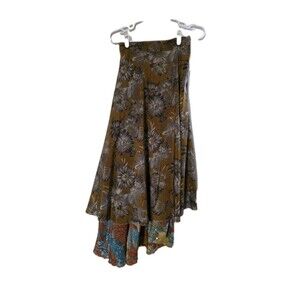 Benjamin International Women's Skirt Reversible Rap Boho